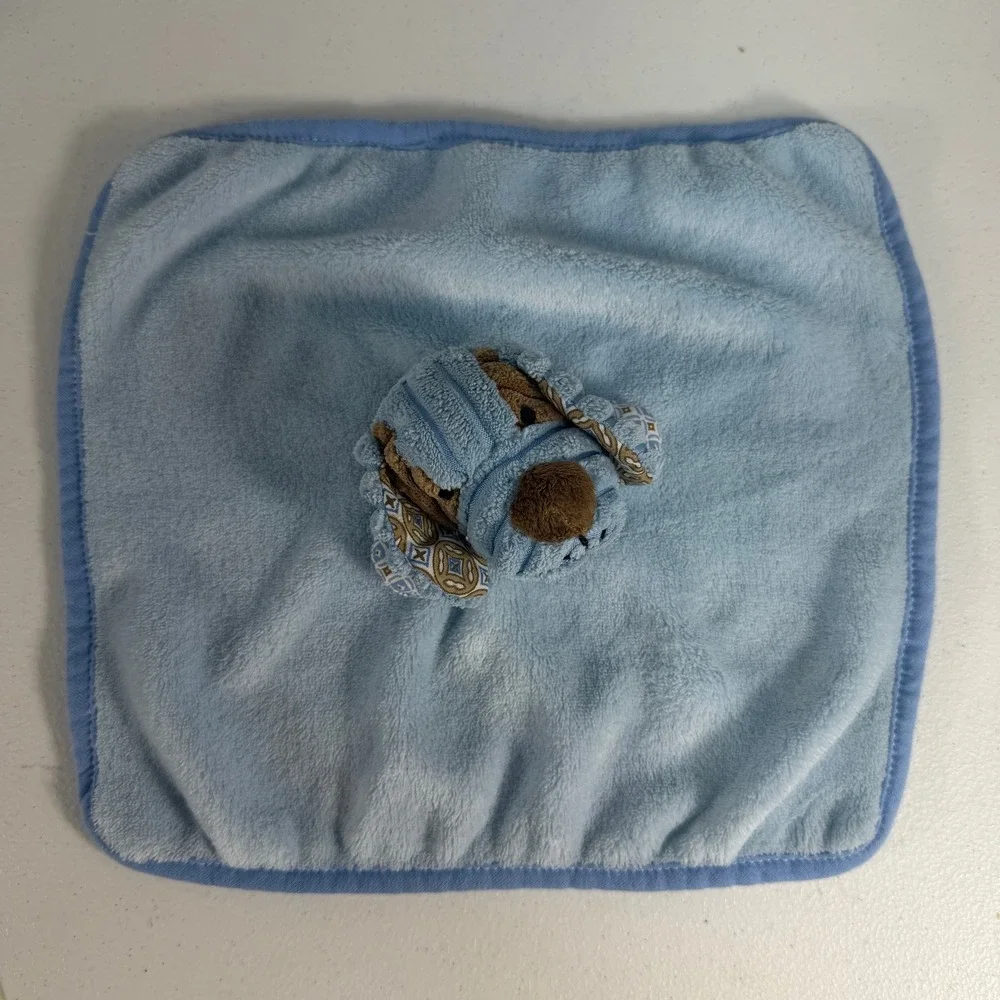 Lil Pup‎ Cuddle Buddy Evergreen Enterprises Lovey Security Blanket Dog Rattle